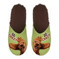 Pantoffel go crazy groen bruin