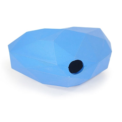 Battersea-Lebensmittelballherz aus Gummi blau