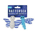 Battersea Schmetterling und Libelle Duo blau