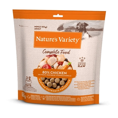 Natures Variety gefriergetrocknetes, komplettes Mini-Hühnchen (1-10 kg)