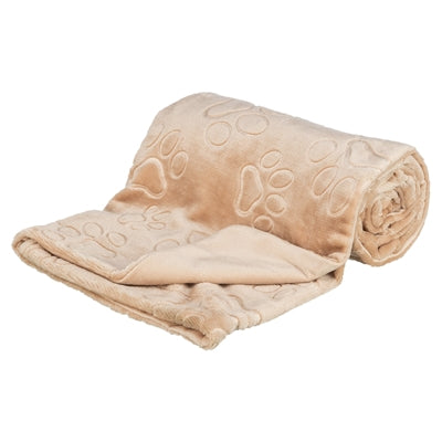 Trixie Hundedecke Barry, weicher Plüsch, beige