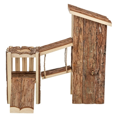 Trixie Spielplatz Tjorven Mäuse Hamster Rinde Holz