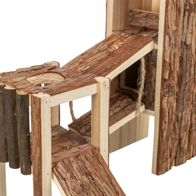 Trixie Spielplatz Tjorven Mäuse Hamster Rinde Holz