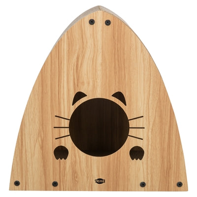 Trixie Kratzhaus aus MDF, hellbraun