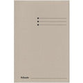 Esselte mappen 3 flappen folio 240x318mm grijs