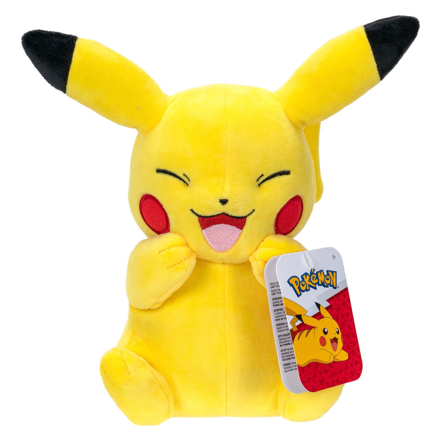 Jazwares Pokémon Plüschtier Pikachu, 20 cm