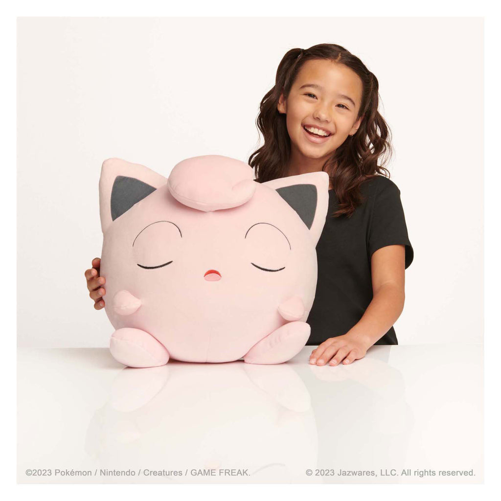 Jazwares pokémon slapende pluche - jigglypuff 45 cm
