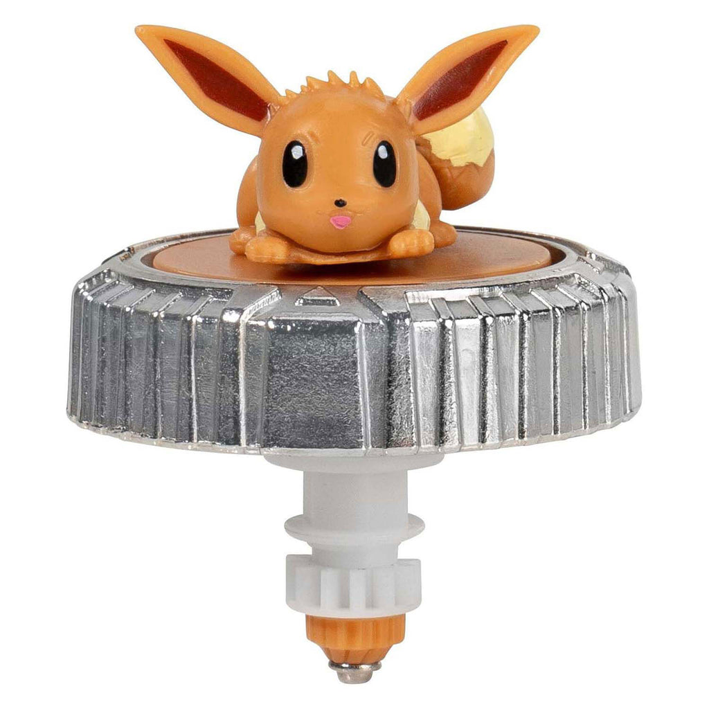 Jazwares Pokémon-Kampf-Spinner-Spiel – Evoli-Pokéball