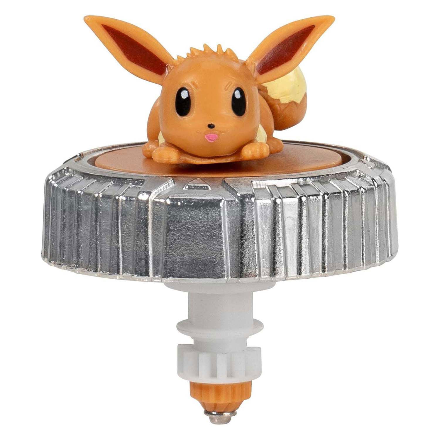 Jazwares Pokémon-Kampf-Spinner-Spiel – Evoli-Pokéball