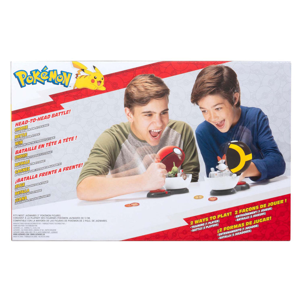 Jazwares pokemon - surprise attack spel - pikachu en mudkip