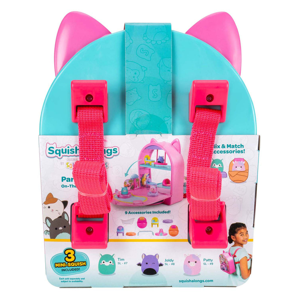 Squishmallows – Squish-a-longs Spielset für unterwegs
