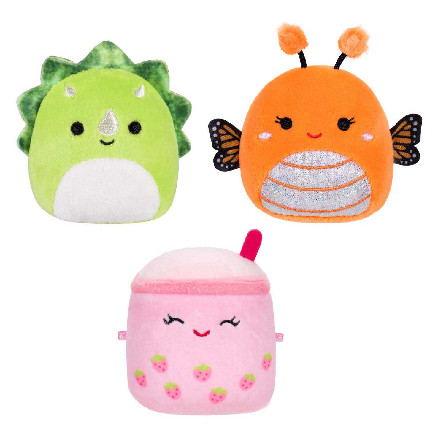 Jazwares Squishmallows knuffel knuffel knuffel knuffel – micromallows mony, tristan, victoria – 3dlg.