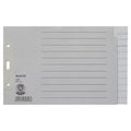 Tabbladen leitz grijs a5 12 tabs