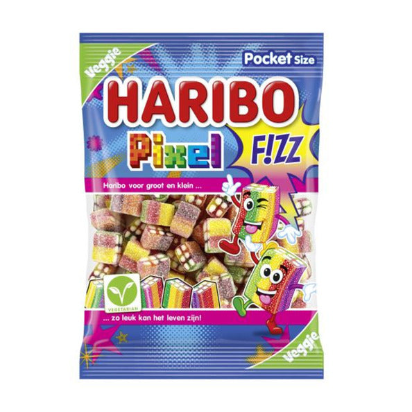 Haribo pixel f!zz zakje (28x 70 gr)