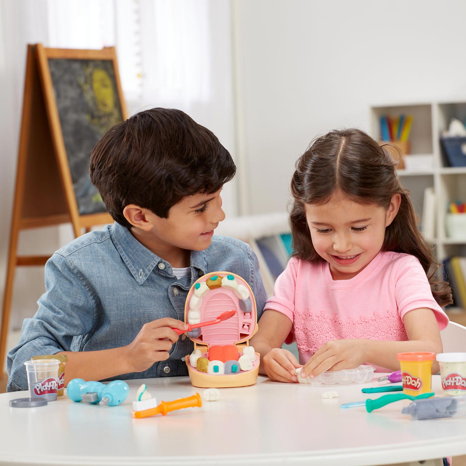 Play-doh top tandarts - 8 kleipotjes