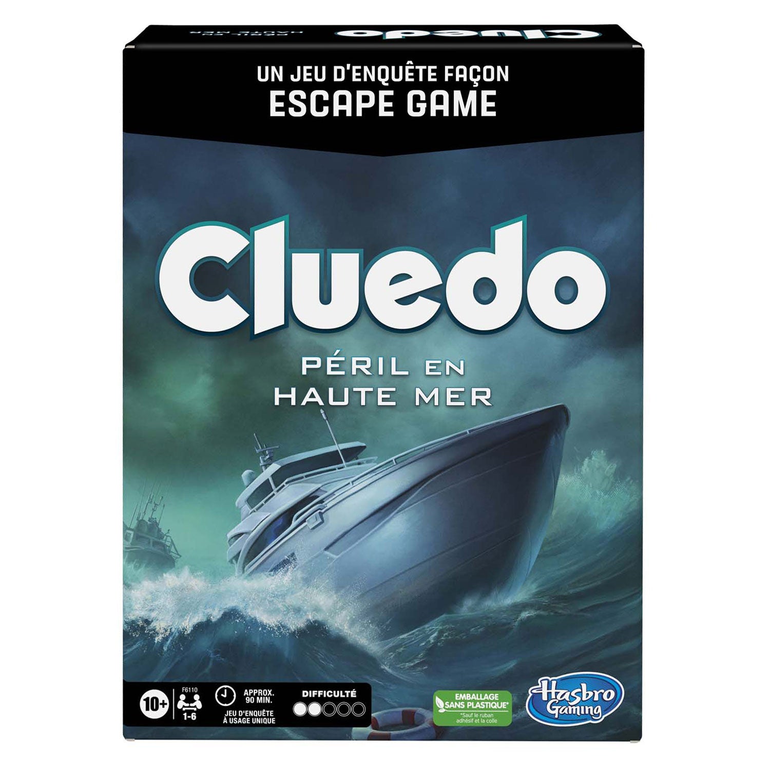 Hasbro Cluedo Flucht Sabotage auf See Brettspiel