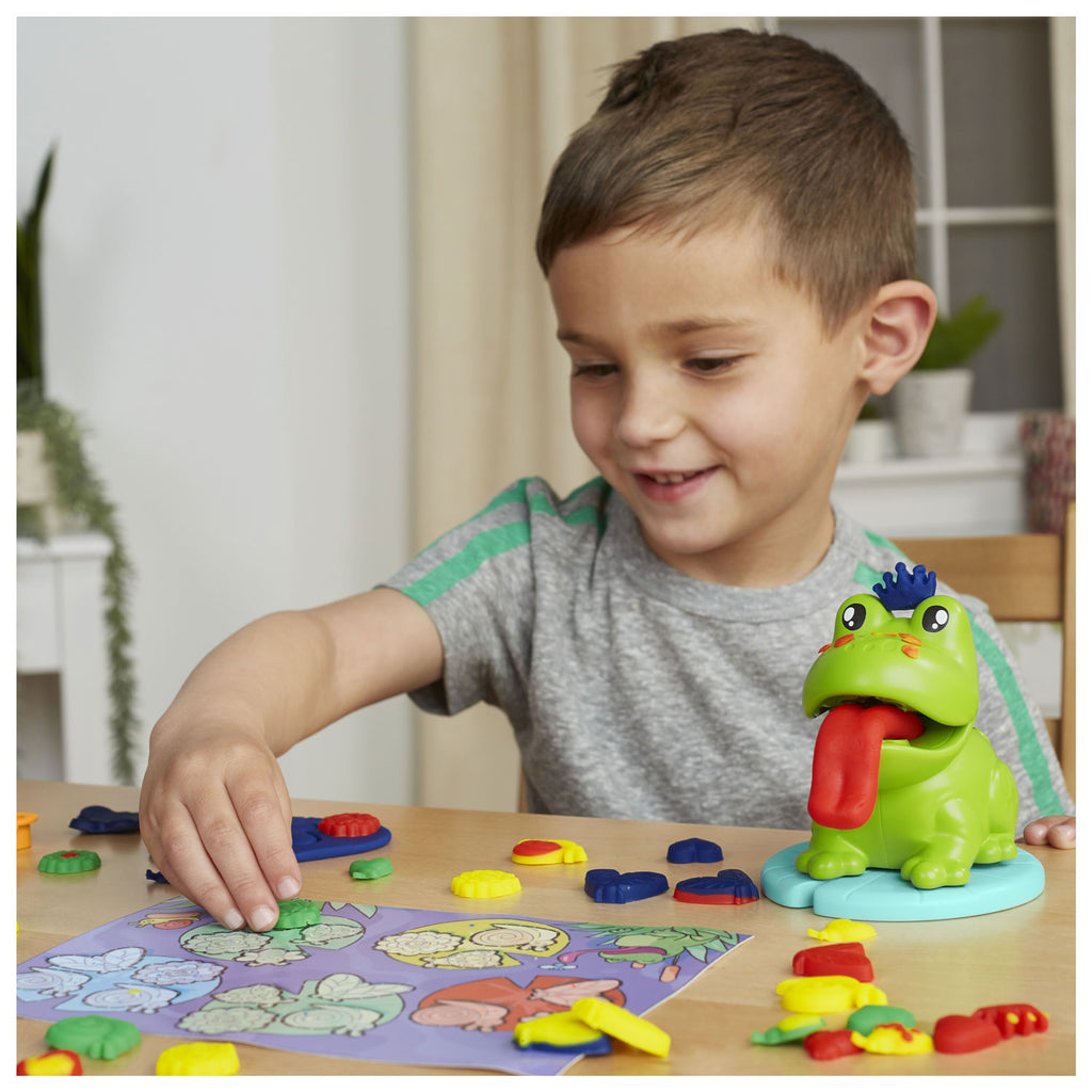 Play-doh kikker en kleuren starter set