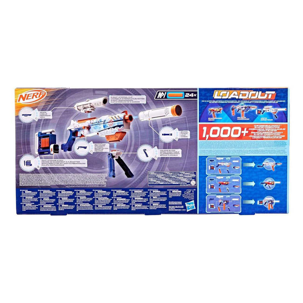 Nerf-Ausrüstung Arctic Zerostriker Blaster