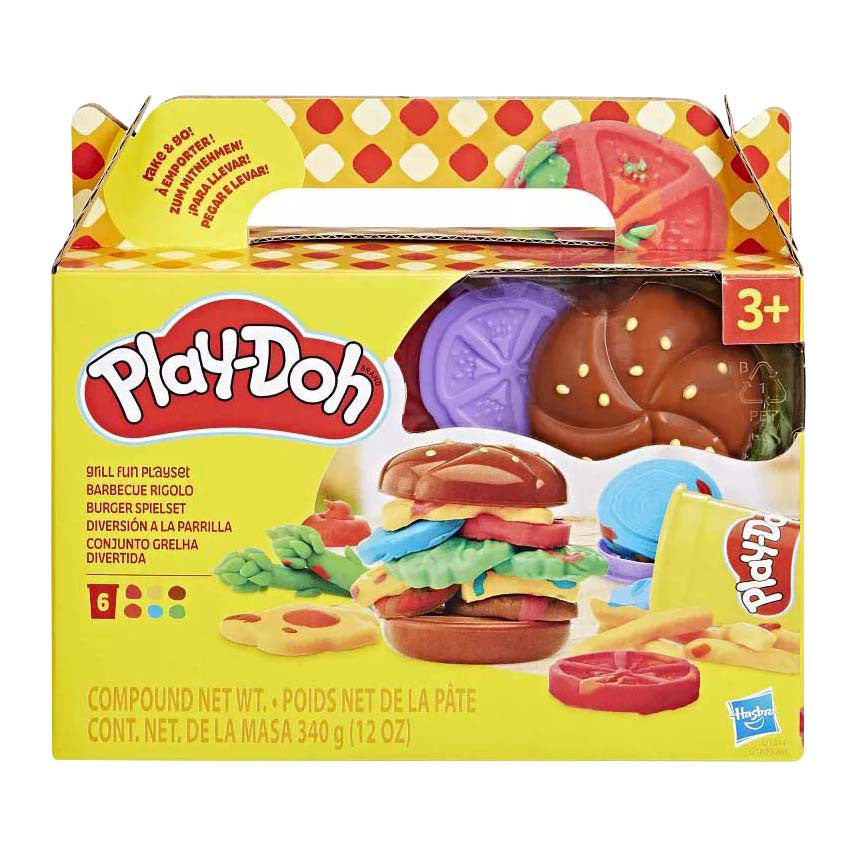 Play-Doh Grillspaß – 6 Tontöpfe