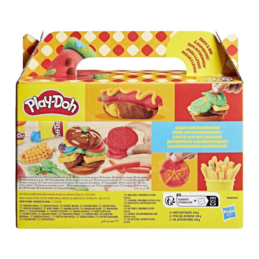 Play-Doh Grillspaß – 6 Tontöpfe