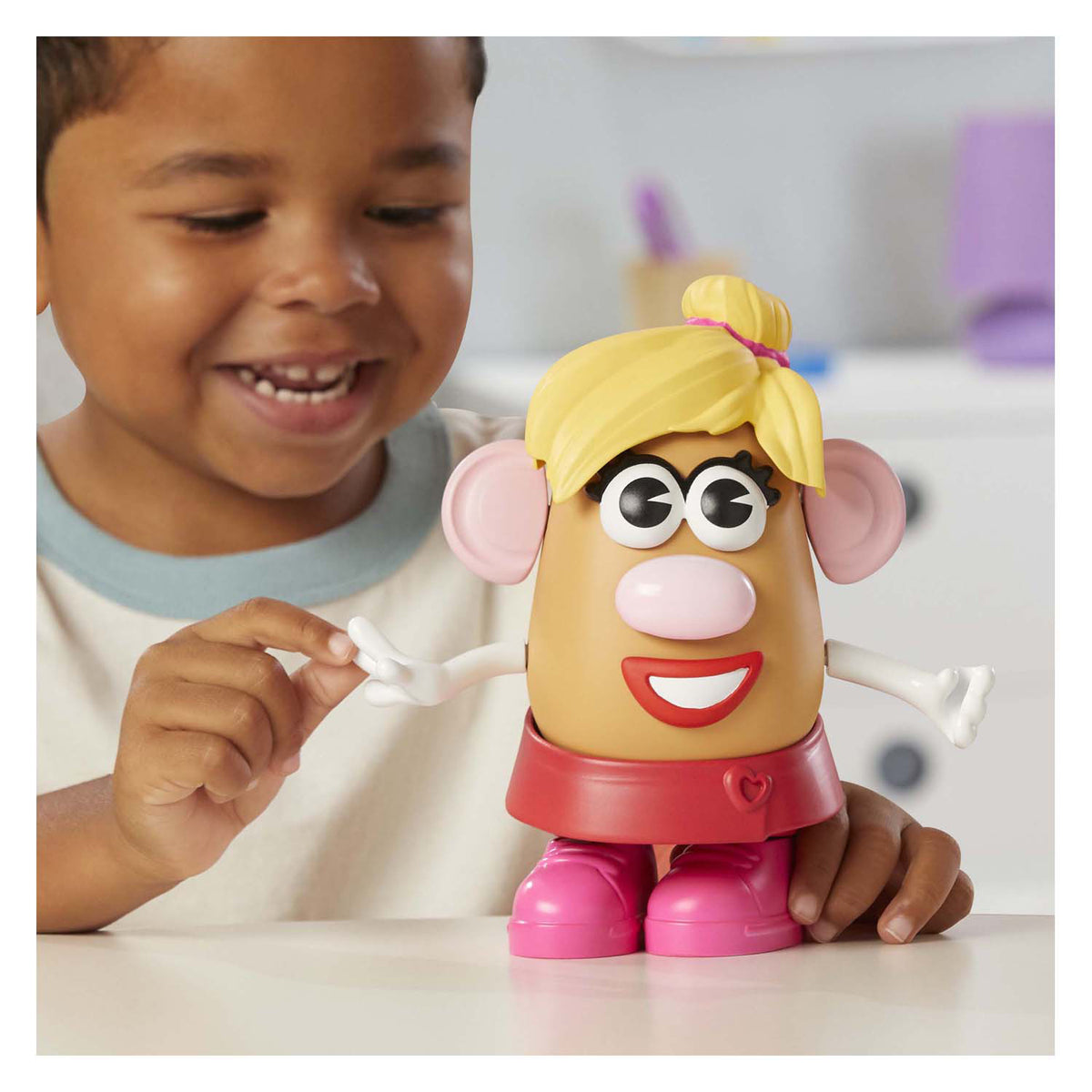 Hasbro mrs potato head speelgoedfiguur - klassiek bouwspeelgoed.