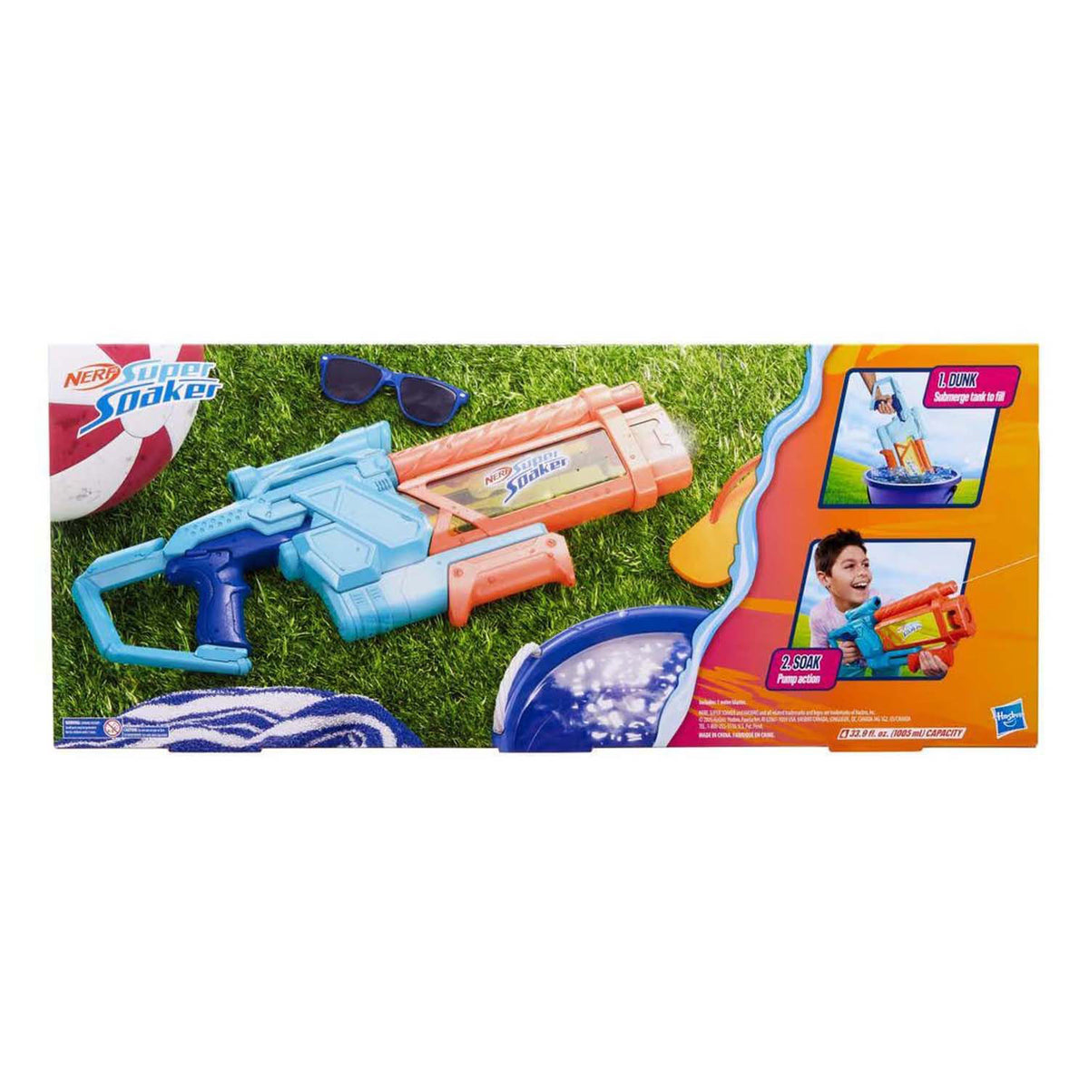 Nerf super soaker mega dunk-fill - waterpistool