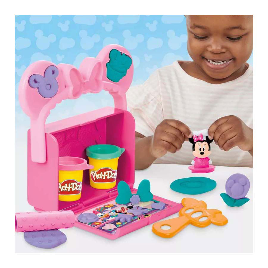 Hasbro play-doh disney junior minnie on-the-go bakery playset