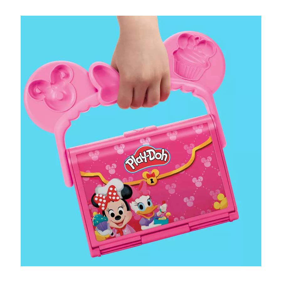 Hasbro play-doh disney junior minnie on-the-go bakery playset