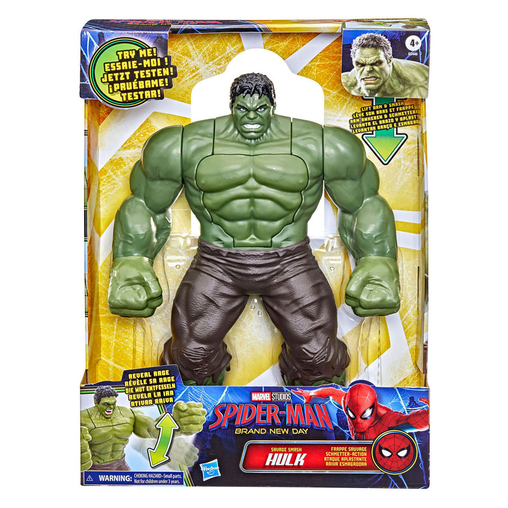 Hasbro spiderman brand new day actiefiguur hulk - 30cm