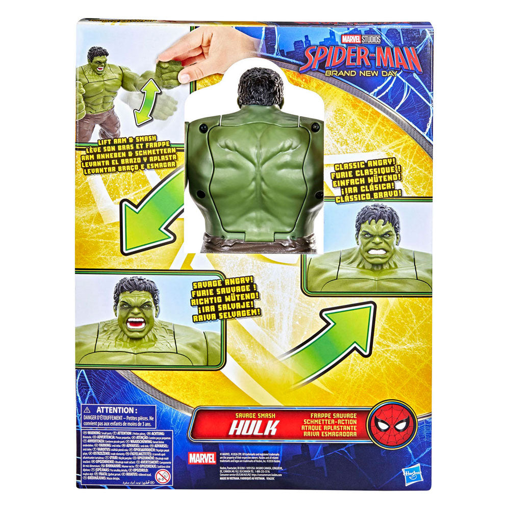 Hasbro spiderman brand new day actiefiguur hulk - 30cm