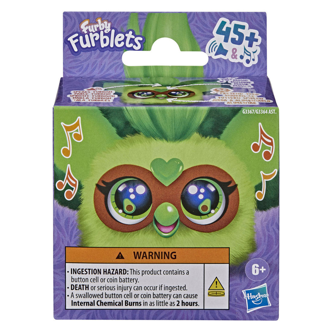Hasbro furby furblets avo-kah interactieve knuffel