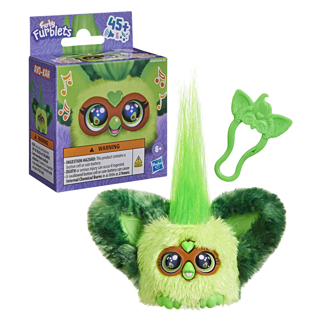 Hasbro furby furblets avo-kah interactieve knuffel