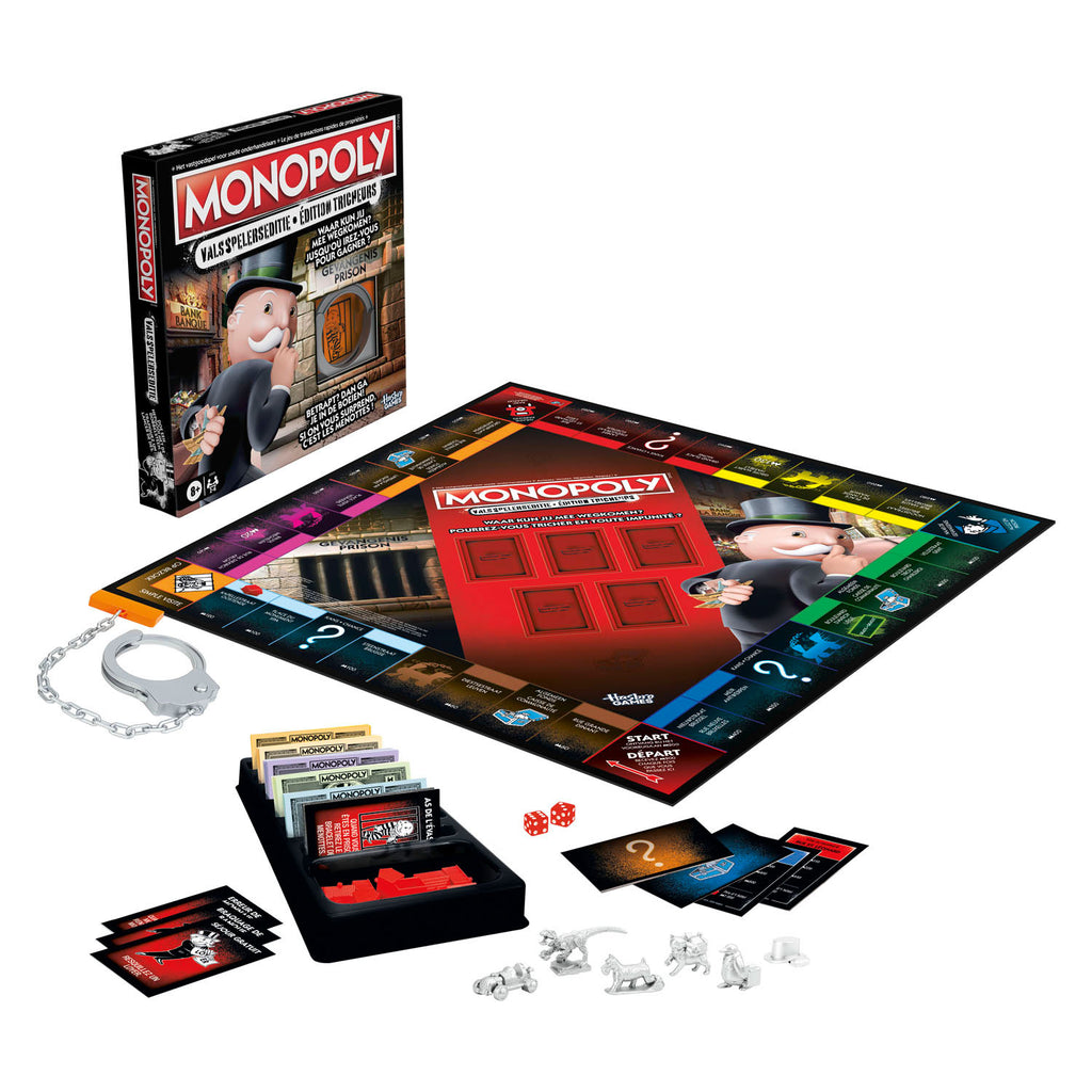 Hasbro monopoly cheaters edition fr nl