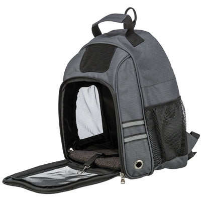 Trixie Hunde-Rucksack in Grau