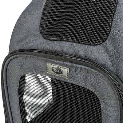 Trixie Hunde-Rucksack in Grau