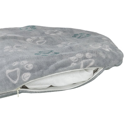 Trixie Hundekissen Jimmy weich oval hellgrau