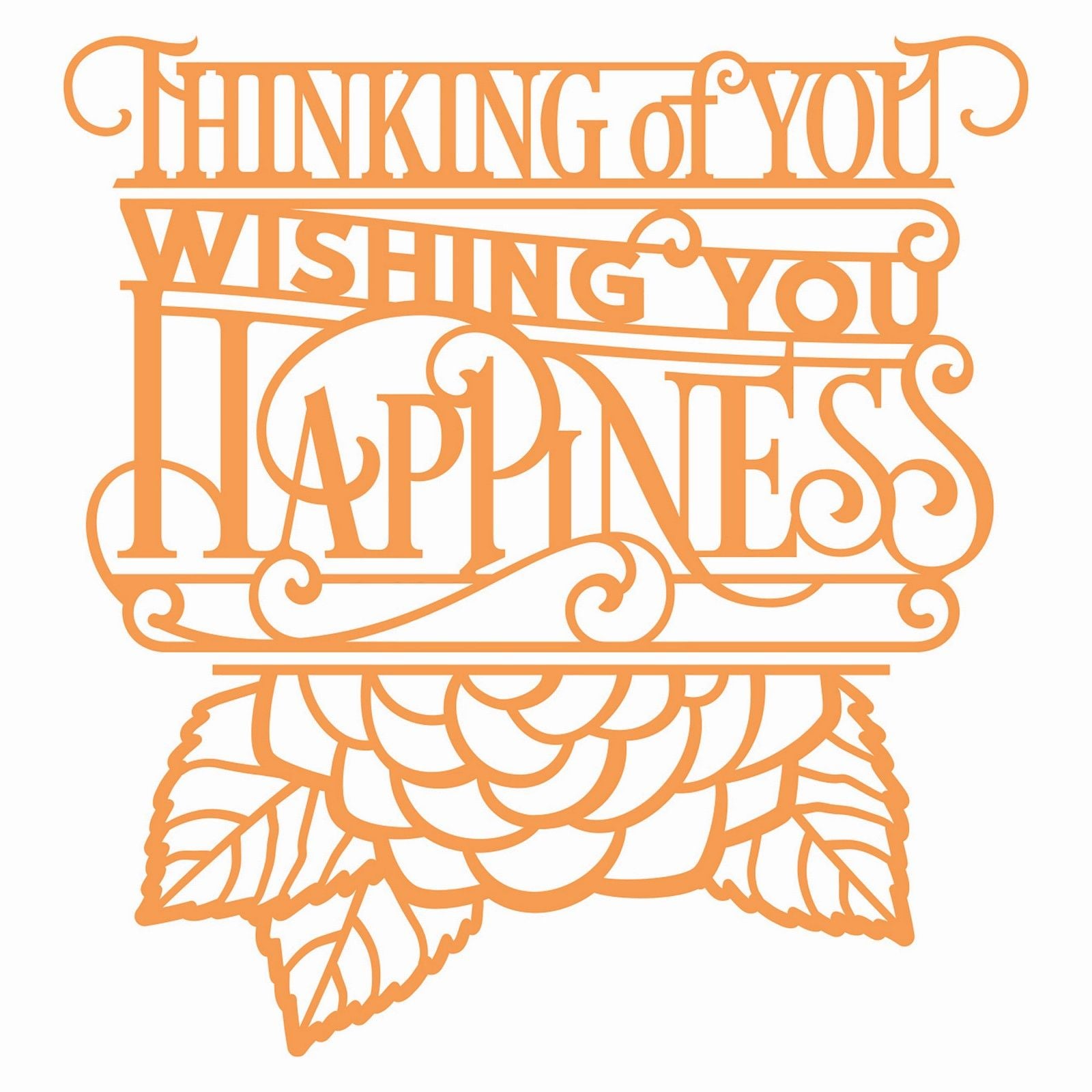 Tonic studios • essentials die set happiness header