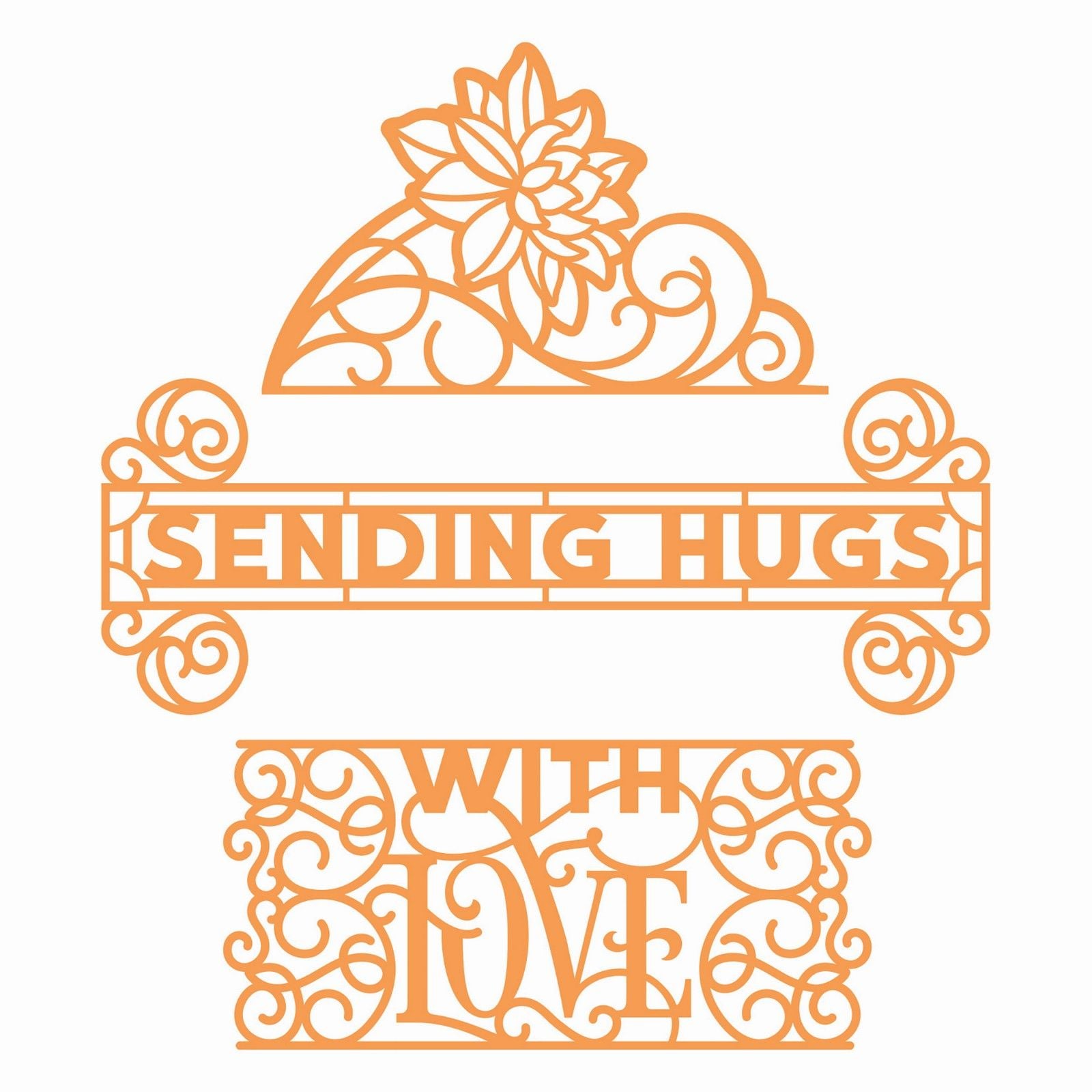Tonic studios • essentials die set love header