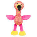 Trixie flamingo stof roze geel