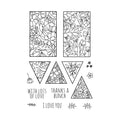 Tonic studios • dimensions floral box stamps