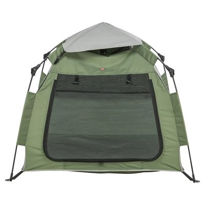 Trixie hondentent pop-up olijfgroen beige