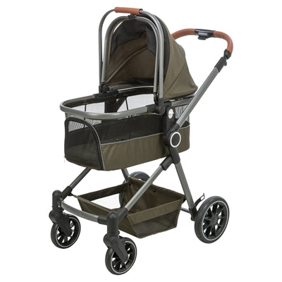 Trixie hondenbuggy maximaal 22 kg olijfgroen
