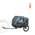 Trixie fietskar tot 45 kg blauw grijs