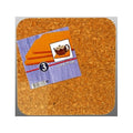 Excellent houseware kurk onderzetter 19x19cm set van 3