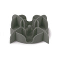 Zolux slowfeeder inzet stuk voor voerbak silicone grijs