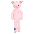 Zolux furry farm varken jason pluche met touw roze