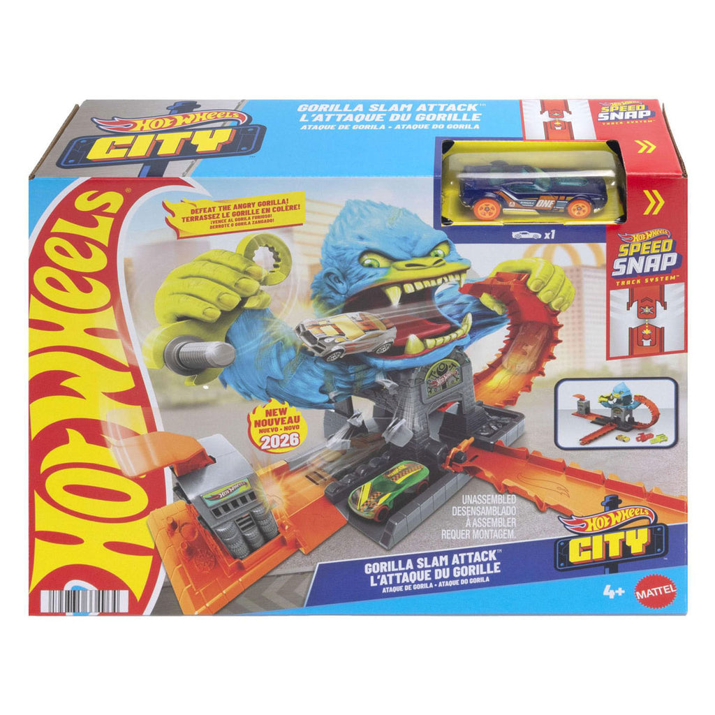 Hot wheels gorilla-aanval speelset