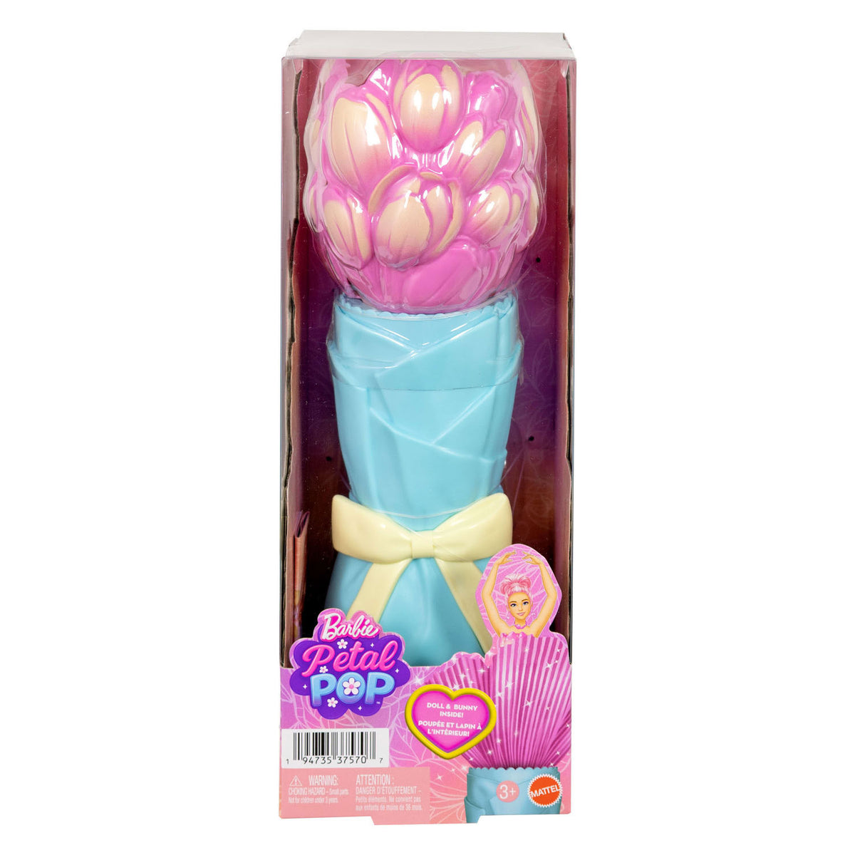 Barbie petal pop roze tulp