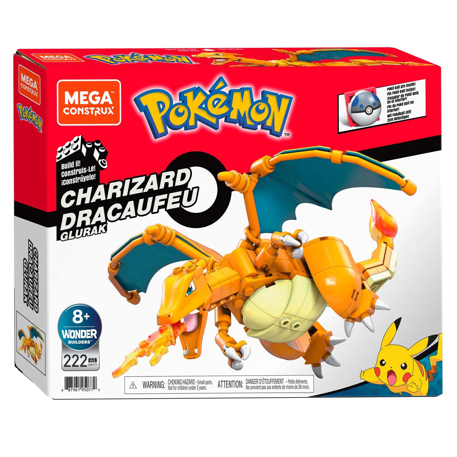 Mega construx pokémon charizard