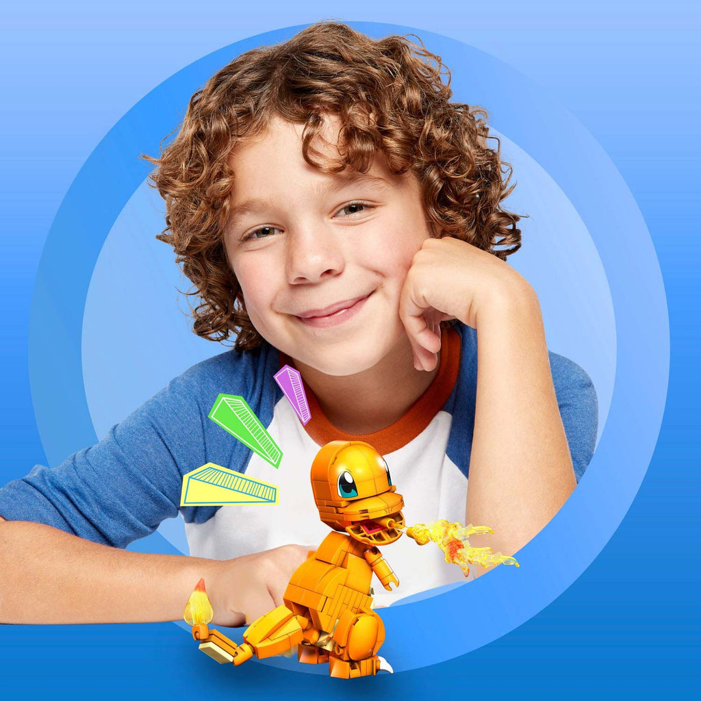 Mattel Mega Construx Pokémon Bouwset – Glumanda – 180 Dlg.